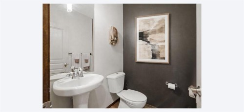 62 Chaparral Valley Grove Se, Calgary, AB - Indoor Photo Showing Bathroom