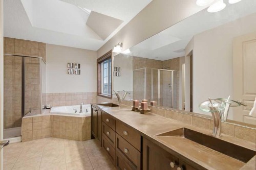 62 Chaparral Valley Grove Se, Calgary, AB - Indoor Photo Showing Bathroom