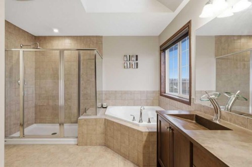 62 Chaparral Valley Grove Se, Calgary, AB - Indoor Photo Showing Bathroom
