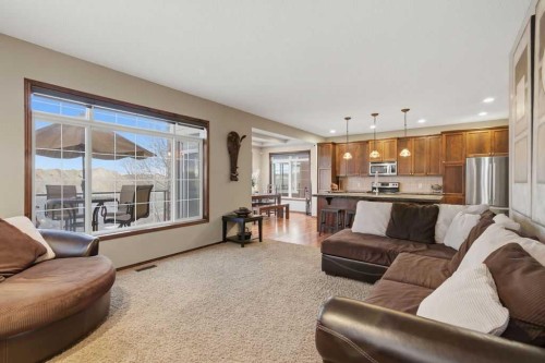 62 Chaparral Valley Grove Se, Calgary, AB - Indoor Photo Showing Living Room