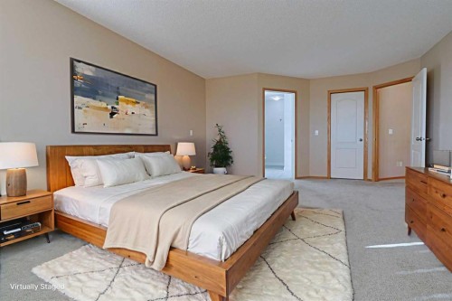 256 Hampstead Road Nw, Calgary, AB - Indoor Photo Showing Bedroom
