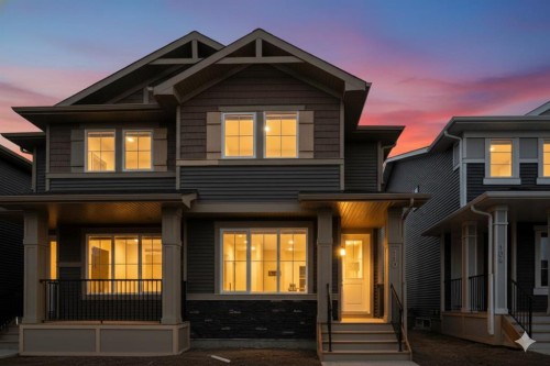 110 Sora Gardens Se, Calgary, AB - Outdoor With Facade