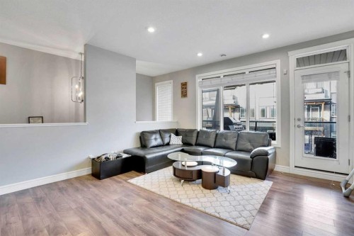 231 Savanna Walk Ne, Calgary, AB - Indoor Photo Showing Living Room