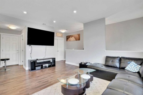 231 Savanna Walk Ne, Calgary, AB - Indoor Photo Showing Living Room