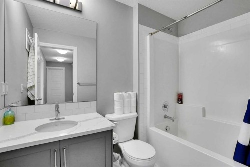 231 Savanna Walk Ne, Calgary, AB - Indoor Photo Showing Bathroom