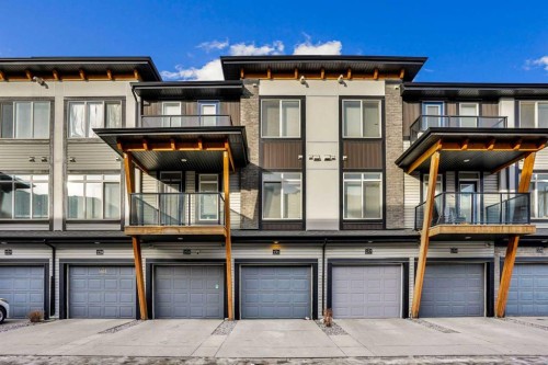 231 Savanna Walk Ne, Calgary, AB - Outdoor With Balcony With Facade