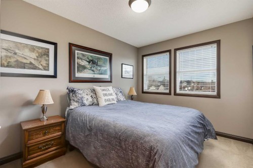 29 Cranleigh Way Se, Calgary, AB - Indoor Photo Showing Bedroom