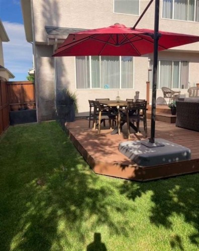 29 Cranleigh Way Se, Calgary, AB - Outdoor With Deck Patio Veranda