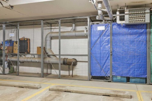 4210-200 Seton Circle Se, Calgary, AB - Indoor Photo Showing Garage