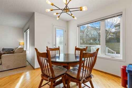 921 Cranston Drive Se, Calgary, AB - Indoor Photo Showing Dining Room