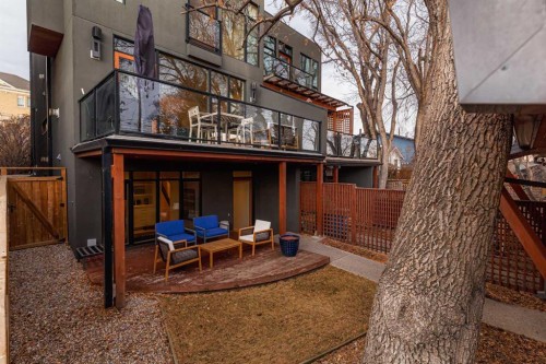 1721 30 Avenue Sw, Calgary, AB - Outdoor With Balcony With Exterior