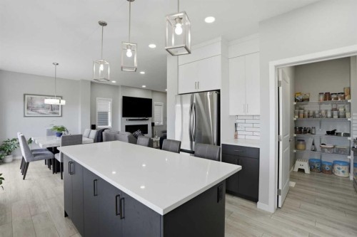 276 Calhoun Crescent Ne, Calgary, AB - Indoor Photo Showing Kitchen With Upgraded Kitchen