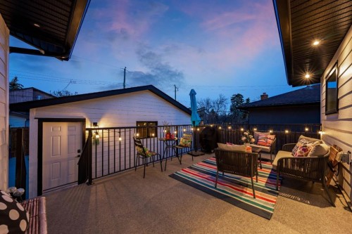 4008 5 Avenue Sw, Calgary, AB - Outdoor With Deck Patio Veranda With Exterior