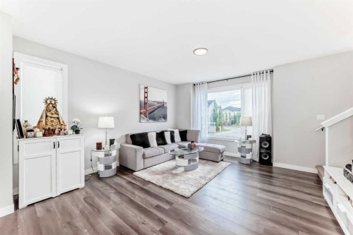 71 Skyview Ranch Avenue Ne, Calgary, AB - Indoor Photo Showing Living Room