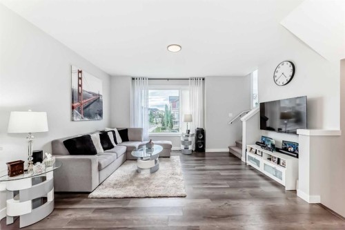 71 Skyview Ranch Avenue Ne, Calgary, AB - Indoor Photo Showing Living Room