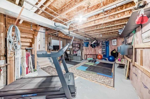 55 Shawbrooke Crescent Sw, Calgary, AB - Indoor Photo Showing Basement
