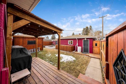 9136 Allison Drive Se, Calgary, AB - Outdoor With Deck Patio Veranda With Exterior