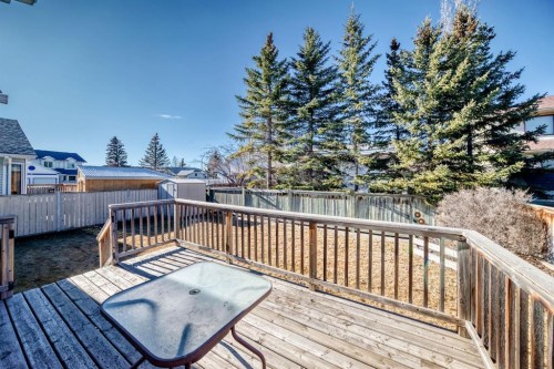32 West Mackay Crescent, Cochrane, AB - Outdoor With Deck Patio Veranda