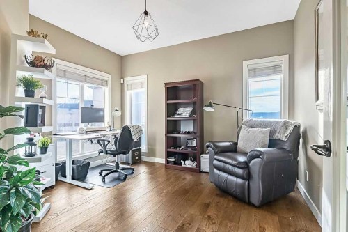 208 Tuscany Ravine View Nw, Calgary, AB - Indoor Photo Showing Office