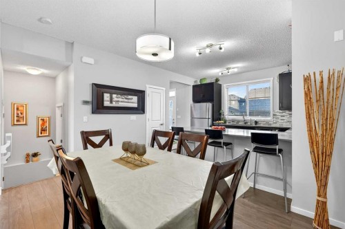140 Savanna Road Ne, Calgary, AB - Indoor Photo Showing Dining Room