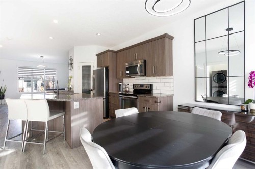 247 Cranford Way Se, Calgary, AB - Indoor Photo Showing Dining Room