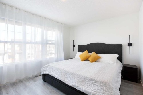 247 Cranford Way Se, Calgary, AB - Indoor Photo Showing Bedroom