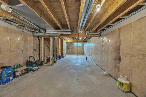 1612 Rangeview Drive Se, Calgary, AB - Indoor Photo Showing Basement