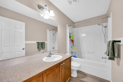 71 Eversyde Heath Sw, Calgary, AB - Indoor Photo Showing Bathroom