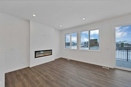 569 Chelsea Gardens, Chestermere, AB - Indoor With Fireplace