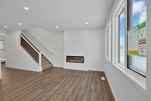 569 Chelsea Gardens, Chestermere, AB - Indoor With Fireplace