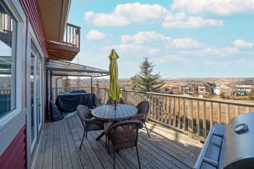 122 Hidden Creek Heights Nw, Calgary, AB - Outdoor With Deck Patio Veranda With Exterior