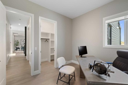 232 West Chestermere Drive, Chestermere, AB - Indoor Photo Showing Office