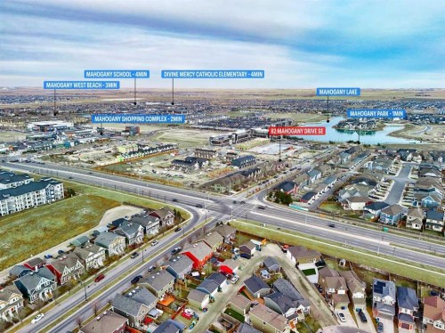 82 Mahogany Drive Se, Calgary, AB - Outdoor With View