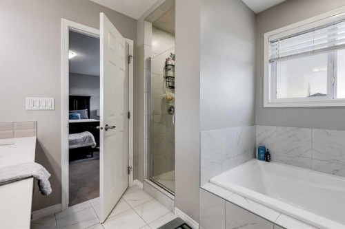 22 Osborne Common Sw, Airdrie, AB - Indoor Photo Showing Bathroom