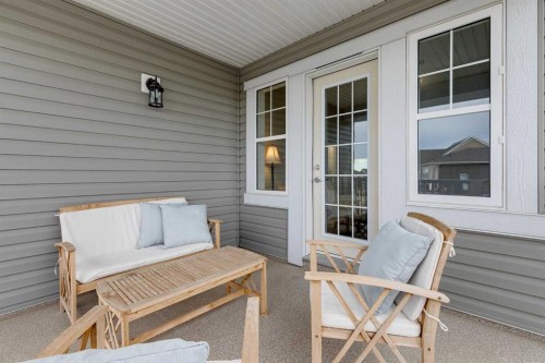 22 Osborne Common Sw, Airdrie, AB - Outdoor With Deck Patio Veranda With Exterior