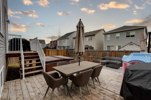 22 Osborne Common Sw, Airdrie, AB - Outdoor With Deck Patio Veranda With Exterior