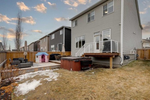 22 Osborne Common Sw, Airdrie, AB - Outdoor With Deck Patio Veranda With Exterior