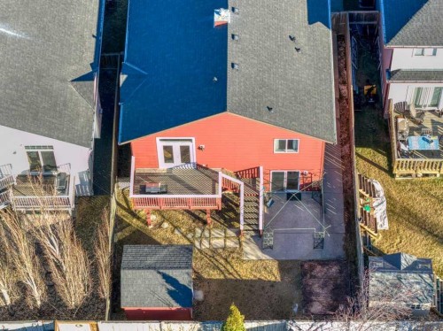 106 Springs Place Se, Airdrie, AB - Outdoor With Deck Patio Veranda