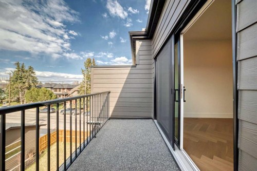 2006 41 Avenue Sw, Calgary, AB - Outdoor With Balcony With Exterior