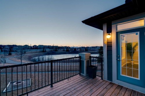 53 Sundown Grove, Cochrane, AB - Outdoor With Deck Patio Veranda