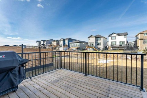 71 Ranchers View, Okotoks, AB - Outdoor With Deck Patio Veranda
