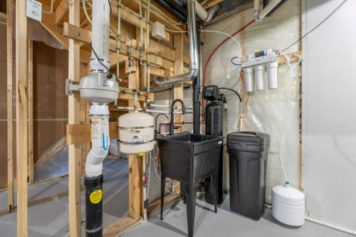 71 Ranchers View, Okotoks, AB - Indoor Photo Showing Basement