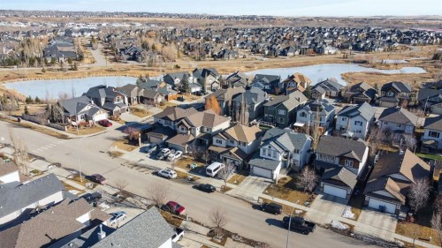 208 Cimarron Drive, Okotoks, AB - Outdoor With View