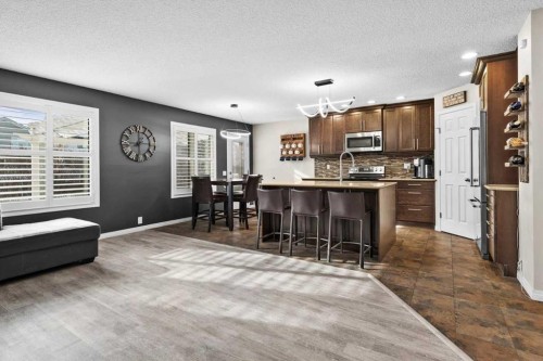 337 Douglas Glen Heath Se, Calgary, AB - Indoor Photo Showing Kitchen With Upgraded Kitchen