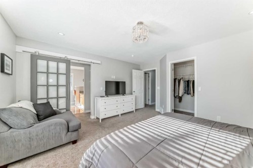 574 Chaparral Drive Se, Calgary, AB - Indoor Photo Showing Bedroom