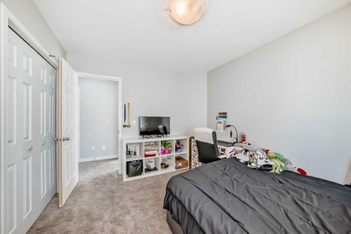 574 Chaparral Drive Se, Calgary, AB - Indoor Photo Showing Bedroom