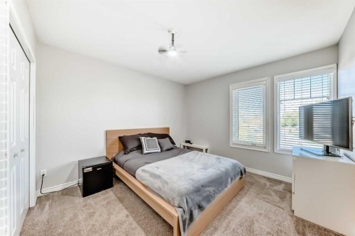 574 Chaparral Drive Se, Calgary, AB - Indoor Photo Showing Bedroom