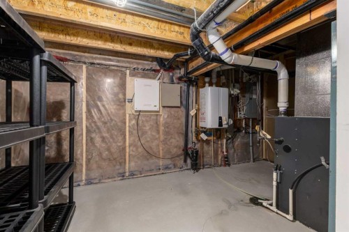 301 Auburn Meadows Boulevard Se, Calgary, AB - Indoor Photo Showing Basement