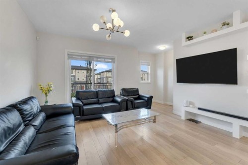 106-72 Cornerstone Manor, Calgary, AB - Indoor Photo Showing Living Room