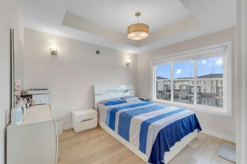 106-72 Cornerstone Manor, Calgary, AB - Indoor Photo Showing Bedroom